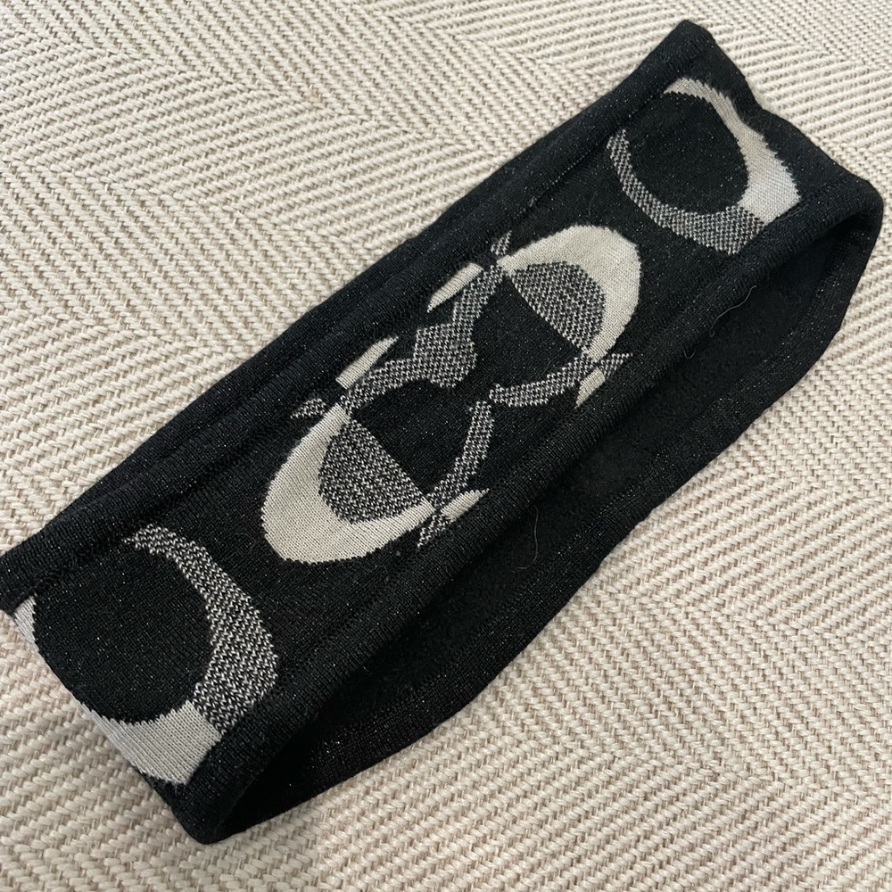 Coach head wrap ear warmer